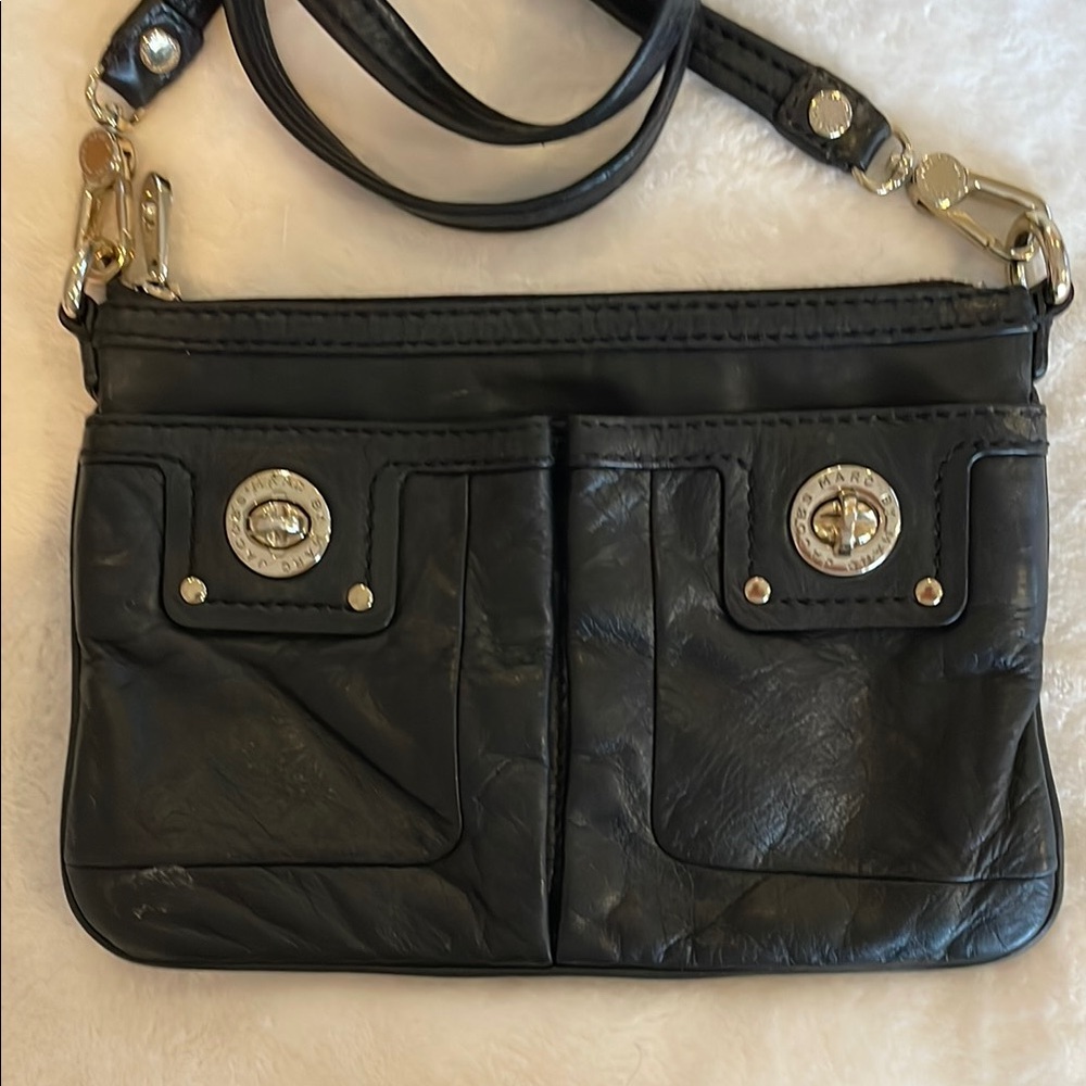 Marc Jacob’s Black Leather Women's Bag crossbody